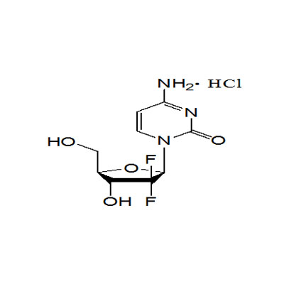 4-amino-1-[3,3-difluór-4-hydroxy-5-(hydroxymetyl)tetrahydrofurán-2-yl]-1h-pyrimidín-2-ón hydrochlorid